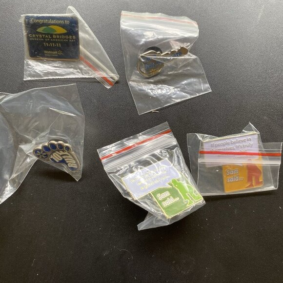 Walmart Lapel Pin 10 Foot Rule Spark Sam Says Key Assoc Customer Service 5 - Picture 1 of 6